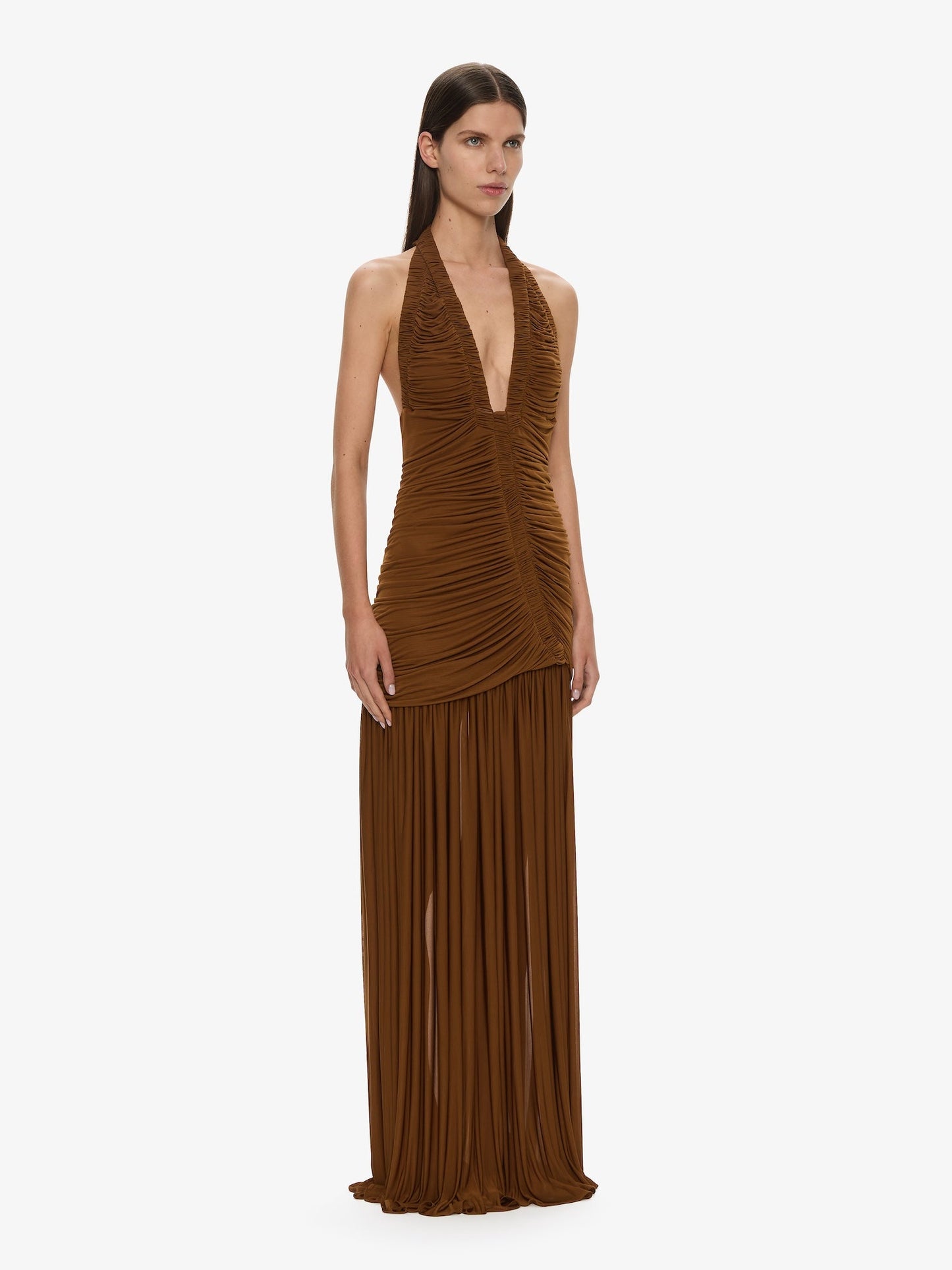 CHRISTOPHER ESBER Orion Gown (Russet)