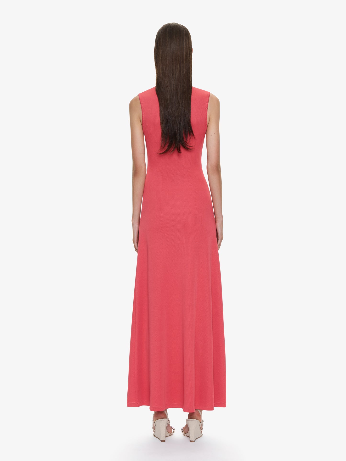 CHRISTOPHER ESBER Hiero Crystal Disconnect Tank Dress (Watermelon)