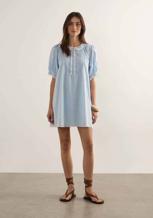 Image of Dresses. Productname: Auguste The Label Magdalena Mini Dress in Print colour by brand - Auguste The Label