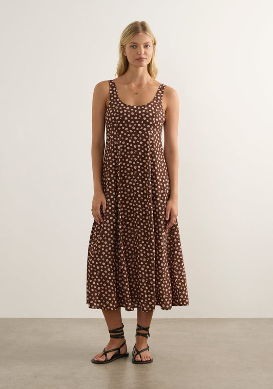 Image of Dresses. Productname: Auguste The Label Sorren Midi Dress in Print colour by brand - Auguste The Label
