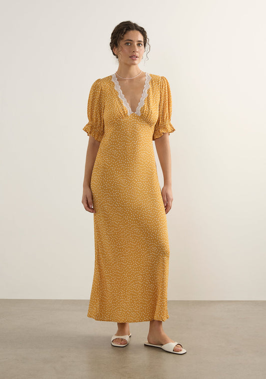 Image of Dresses. Productname: Auguste The Label Myles Midi Dress in Print colour by brand - Auguste The Label