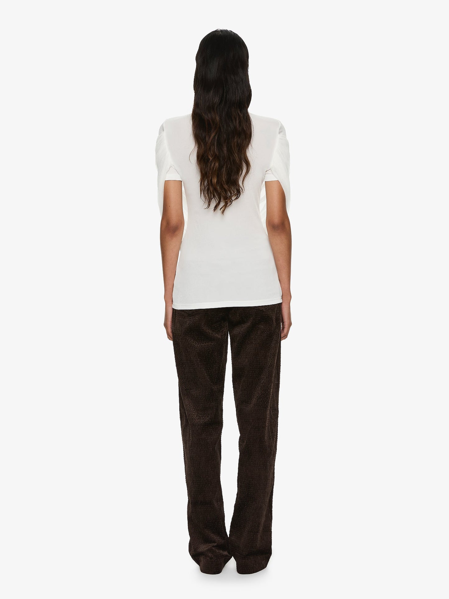 Christopher Esber Sonora Veiled Tee (White)