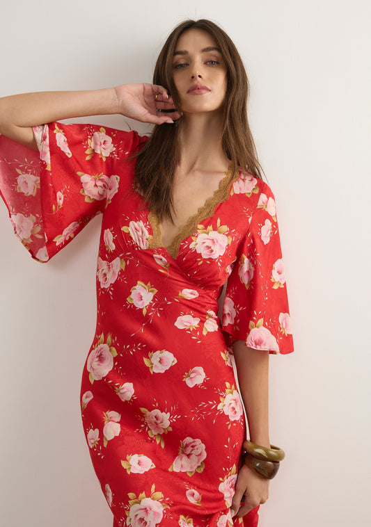 Auguste The Label Malia Midi Dress (Print)