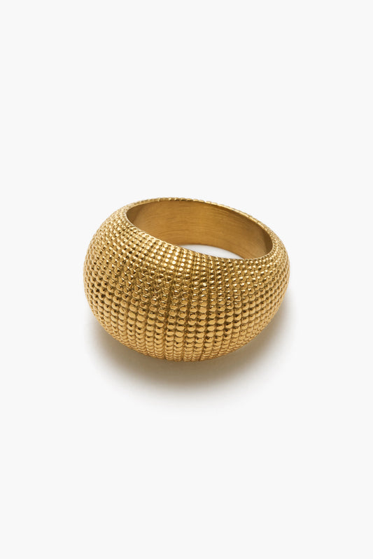 Image of Rings. Product name - Zani Ring Gold in colour by brand - Reliquia Jewellery