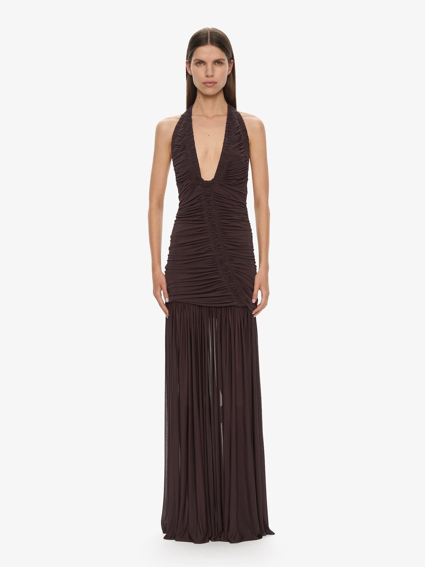 CHRISTOPHER ESBER Orion Gown (Malbec)