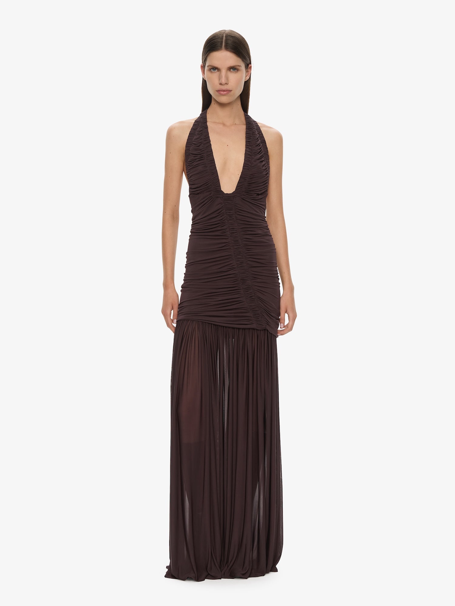 Image of Dresses. Productname: CHRISTOPHER ESBER Orion Gown in Malbec colour by brand - CHRISTOPHER ESBER