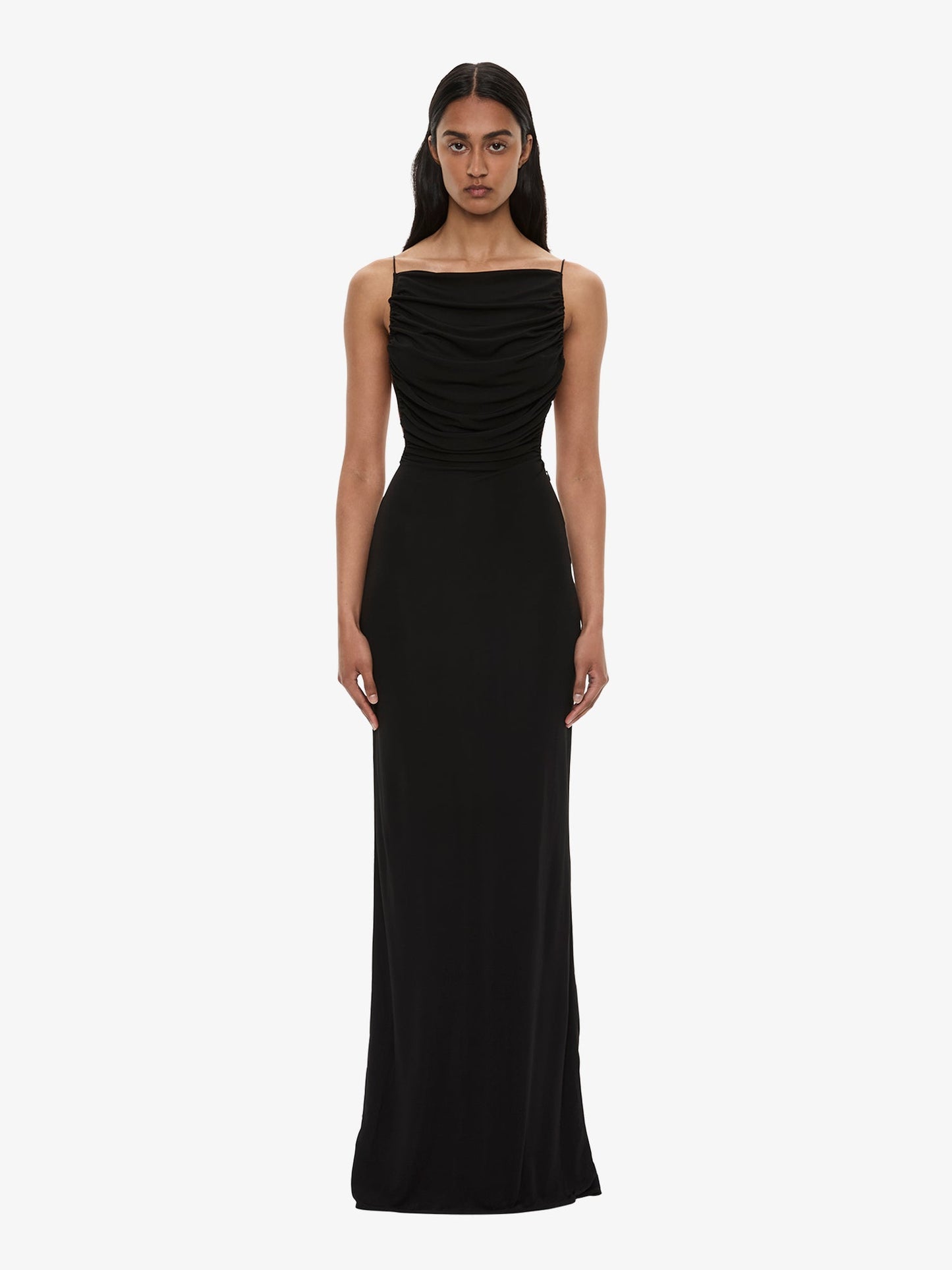 Image of Dresses. Product name - Sculpted Ruched Dress in Dress colour by brand - CHRISTOPHER ESBER