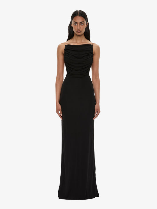 Image of Dresses. Product name - Sculpted Ruched Dress in Dress colour by brand - CHRISTOPHER ESBER