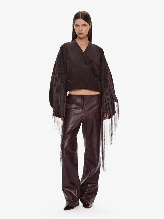 CHRISTOPHER ESBER Corduroy Cocoon Fringed (Jacket)