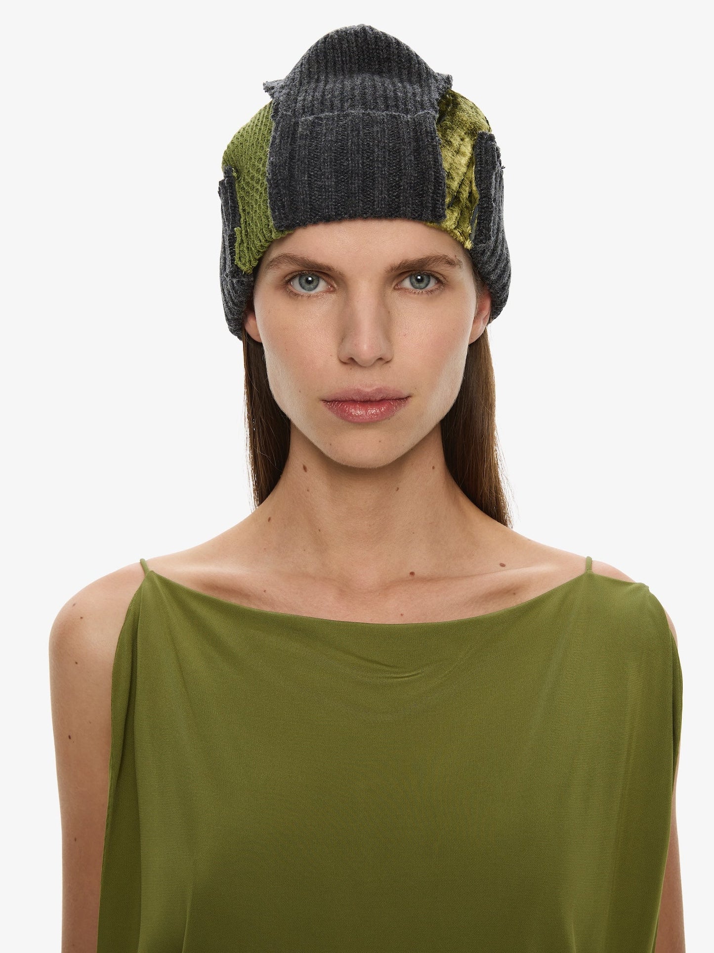 CHRISTOPHER ESBER Deconstruct Mesh Beanie (Lizard)