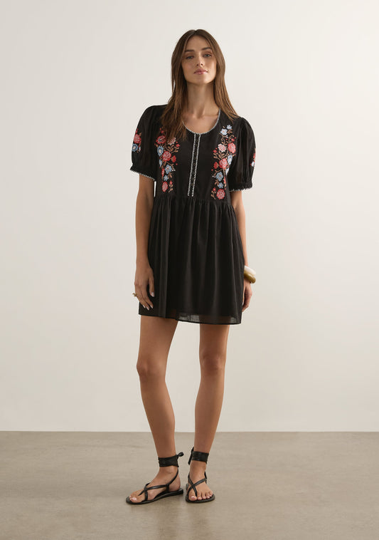 Image of Dresses. Productname: Auguste The Label Adelle Mini Dress in Print colour by brand - Auguste The Label
