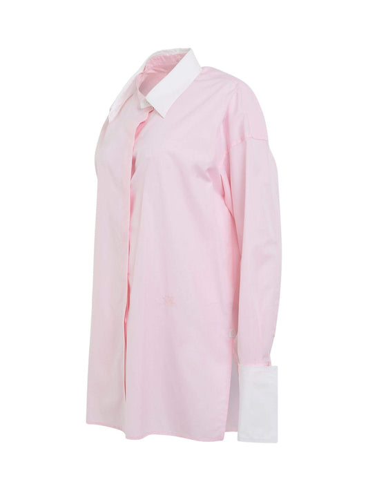 LOEWE Deconstructed Cotton Shirt (Chalk)