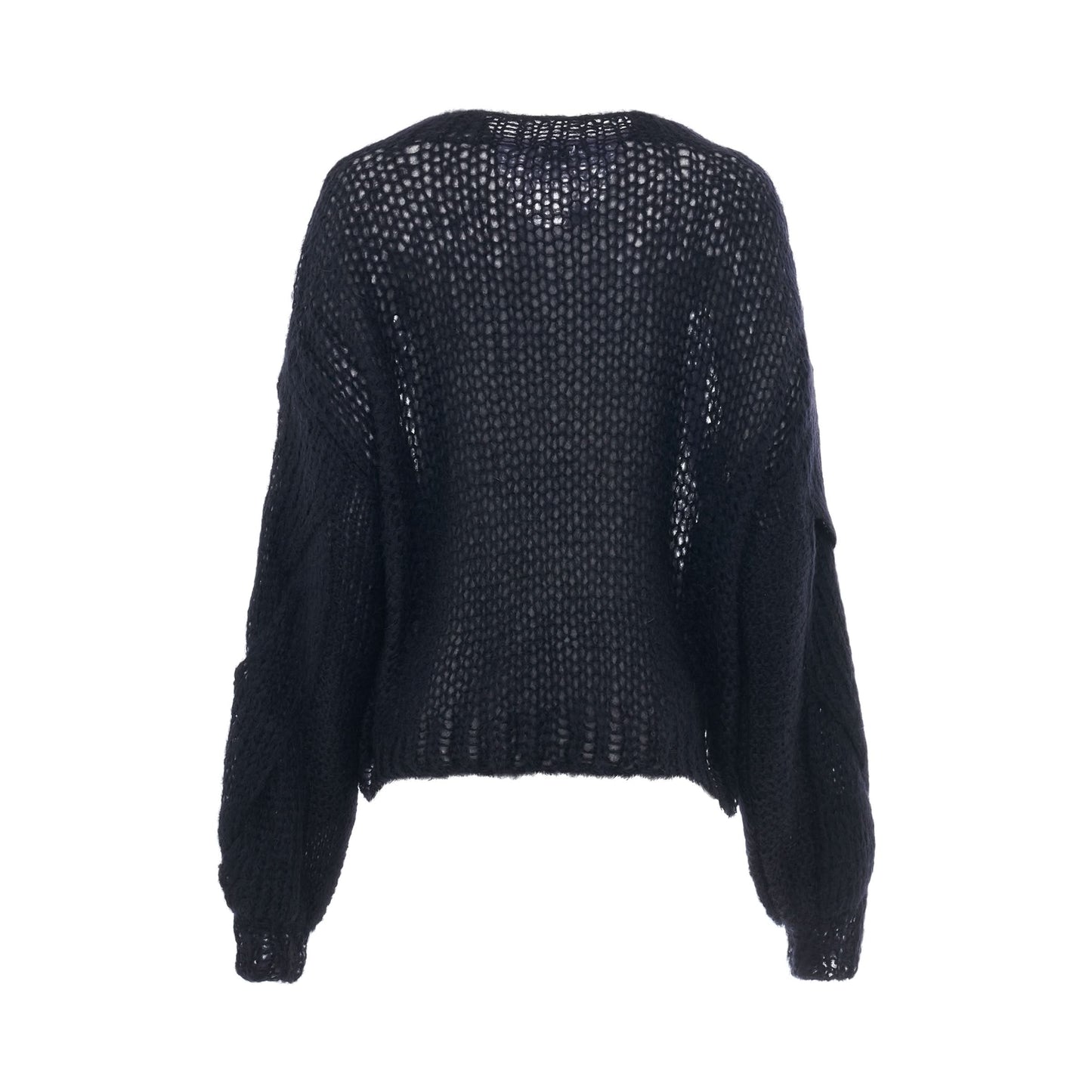 LOEWE Anagram Mohair Sweater (Navy)
