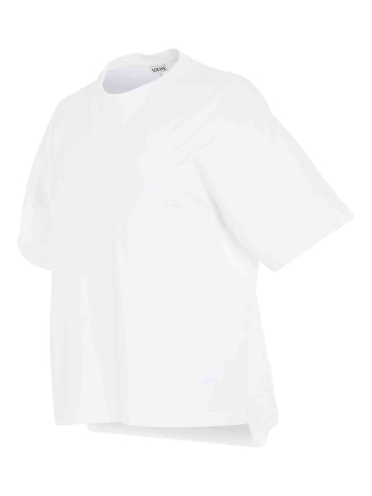 LOEWE Anagram Boxy Fit T-Shirt (White)