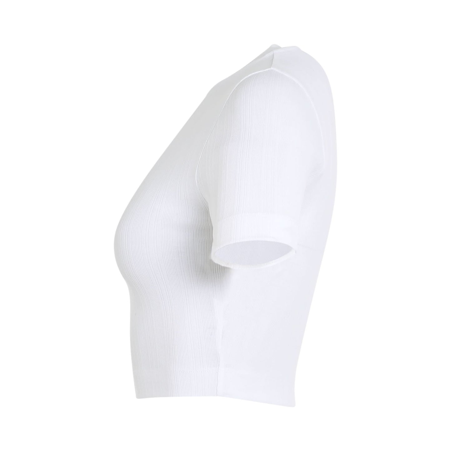 LOEWE Cropped Anagram Top (White)