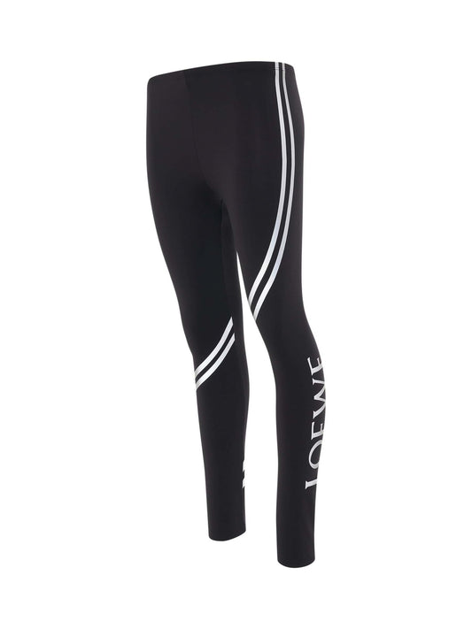 LOEWE Logo Polyamide Leggings (Black)