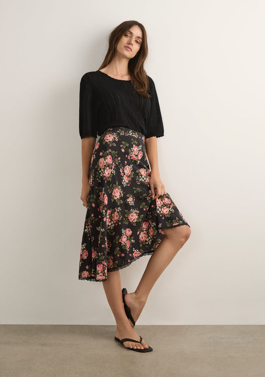 Auguste The Label Cleo Midi Skirt (Print)