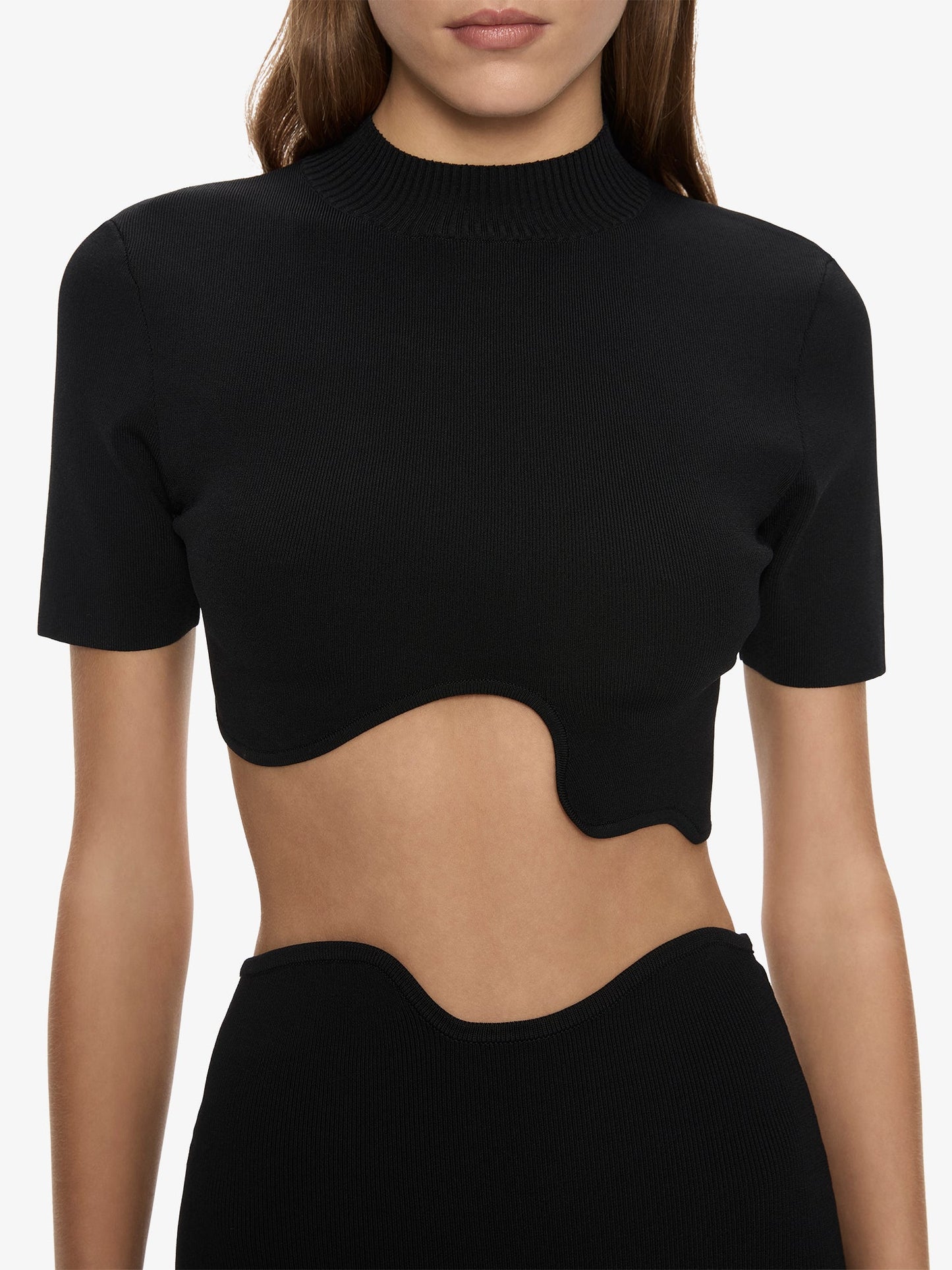 CHRISTOPHER ESBER Maparadita Pleated Skirt (Black)