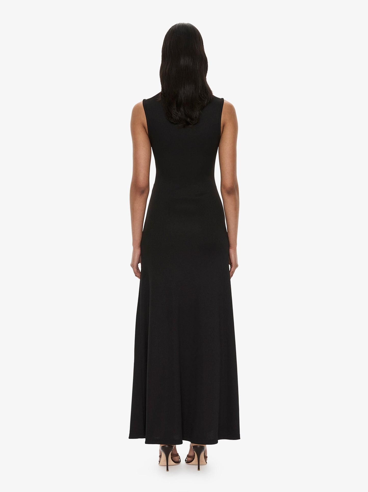 CHRISTOPHER ESBER Droplet Crystal Separation Tank Dress (Black)