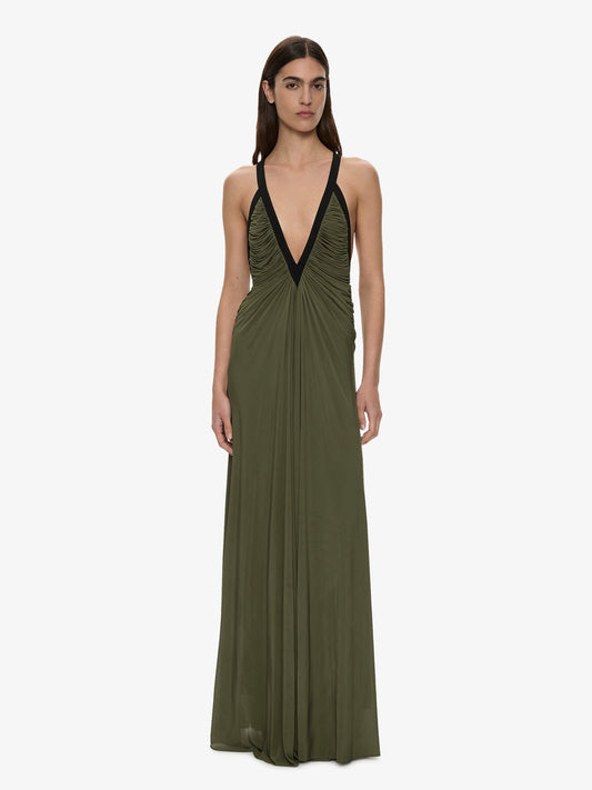 Image of Dresses. Product name - Suspended Jersey Outline Dress in Black colour by brand - CHRISTOPHER ESBER