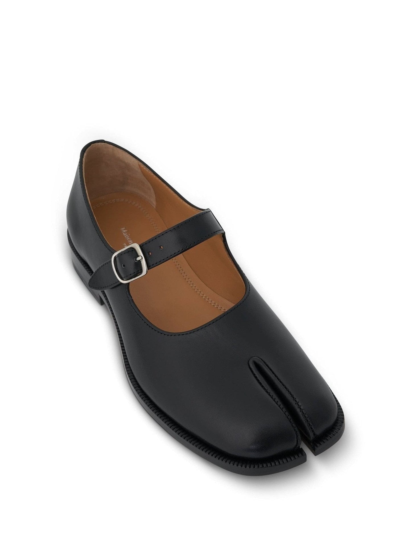 MAISON MARGIELA Tabi Mary Janes with Strap (Black)