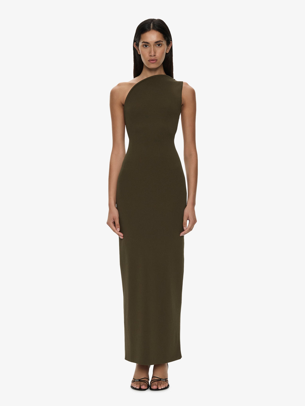 Image of Dresses. Product name - Concave Wired Dress in Green colour by brand - CHRISTOPHER ESBER