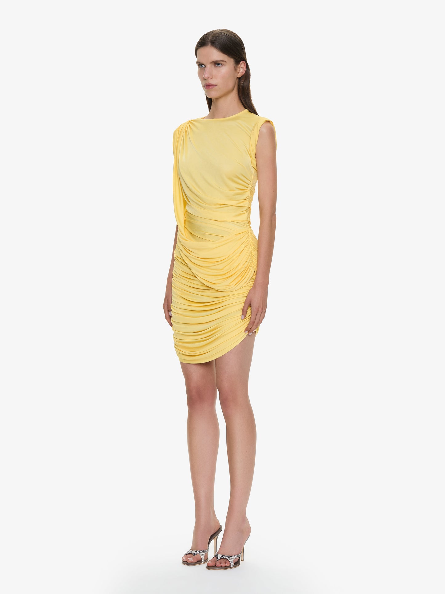 CHRISTOPHER ESBER Verve Twisted Tank Mini Dress (Soleil)