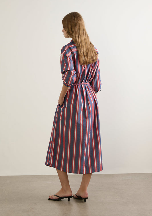 Auguste The Label Odin Midi Shirt Dress (Red)