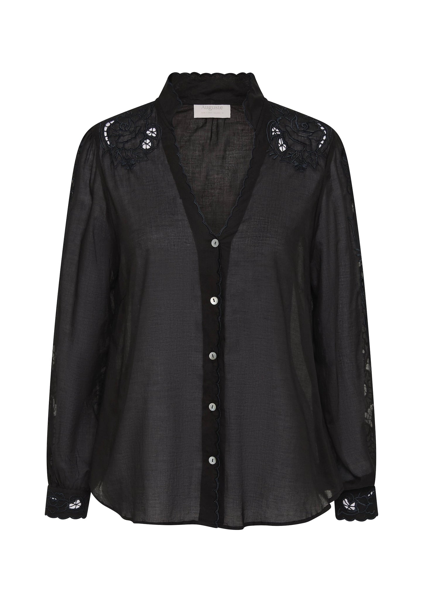 Auguste The Label Talia Blouse (Black)