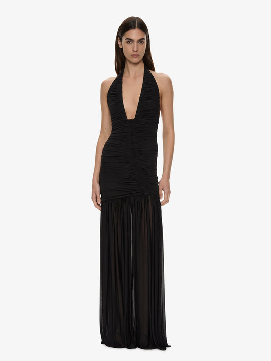 Image of Dresses. Product name - Orion Gown in Black colour by brand - CHRISTOPHER ESBER