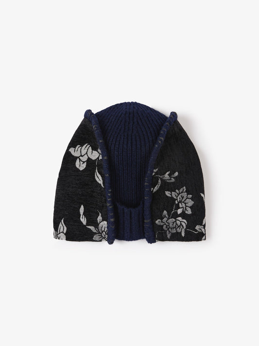 Image of Hats. Productname: CHRISTOPHER ESBER Deconstruct Upholstery Beanie in Black colour by brand - CHRISTOPHER ESBER