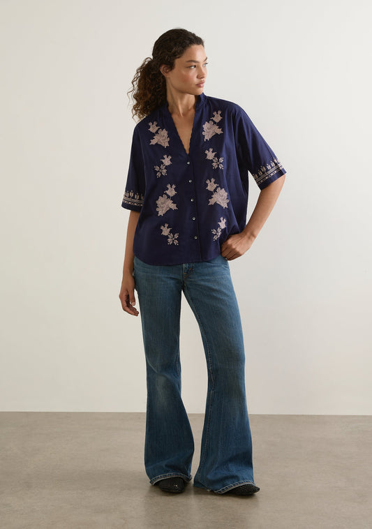 Image of Shirts. Productname: Auguste The Label Reign Blouse in Print colour by brand - Auguste The Label