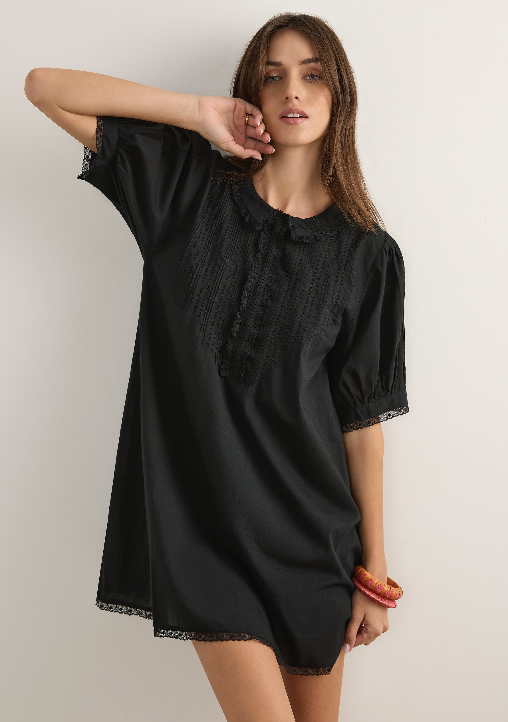 Image of Dresses. Productname: Auguste The Label Magdalena Mini Dress in Print colour by brand - Auguste The Label
