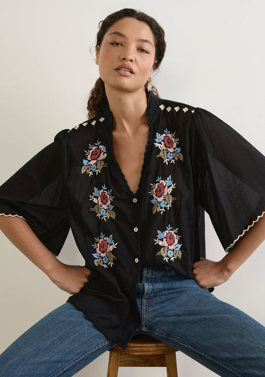 Image of Shirts. Productname: Auguste The Label Arabella Blouse in Print colour by brand - Auguste The Label