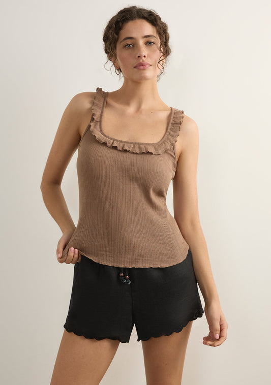 Image of T-Shirts. Productname: Auguste The Label Perla Tank in Print colour by brand - Auguste The Label
