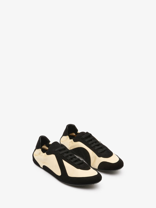 CHRISTOPHER ESBER Roadie Satin Sneaker (Black)