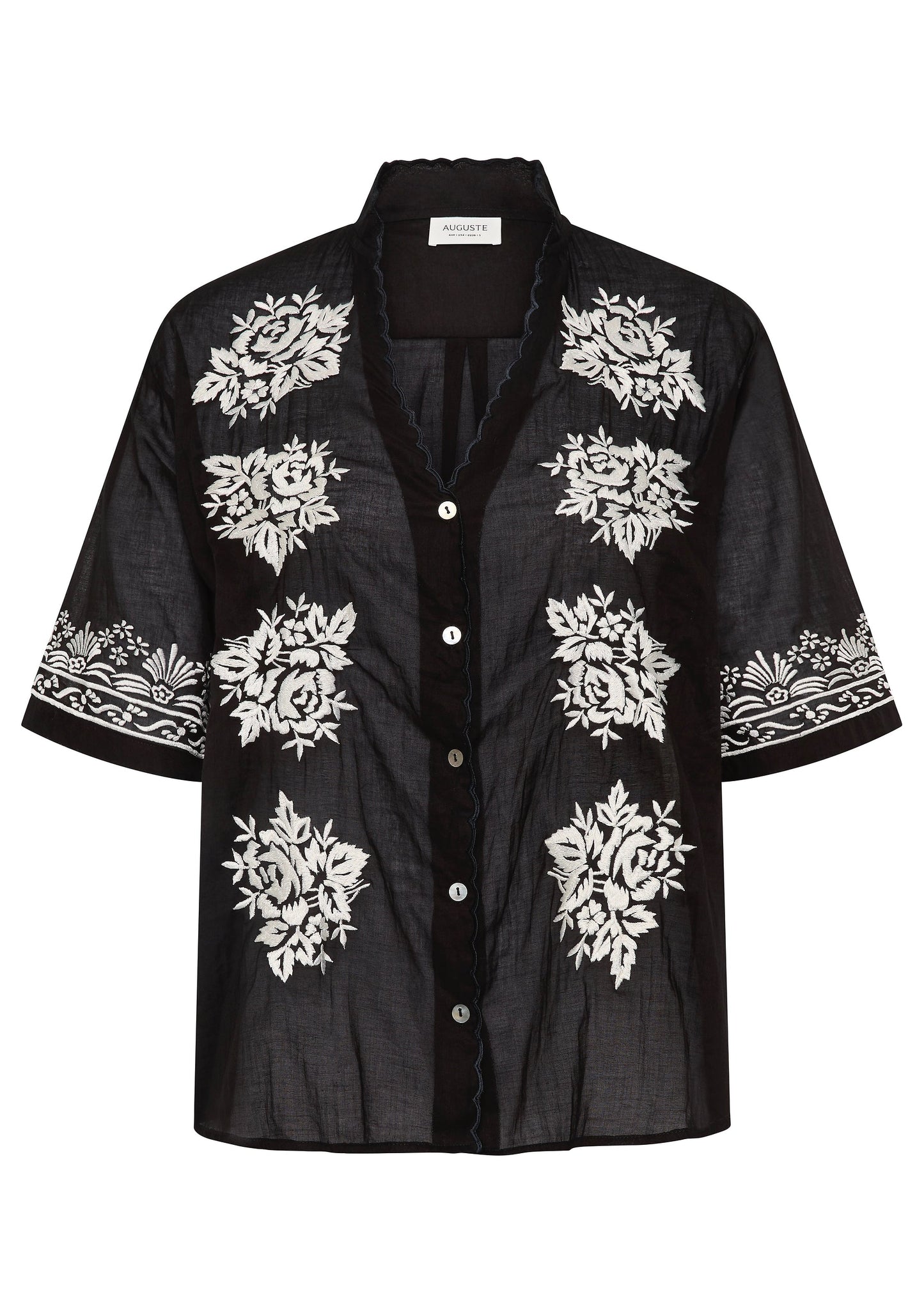 Auguste The Label Rosalie Blouse (Black)