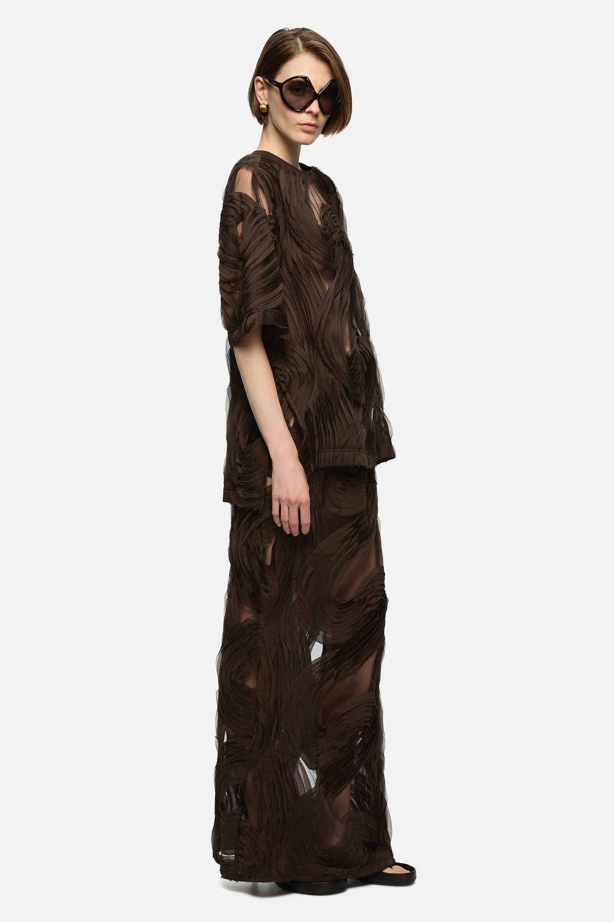 Blanca Studio Delmare Skirt (Brown)