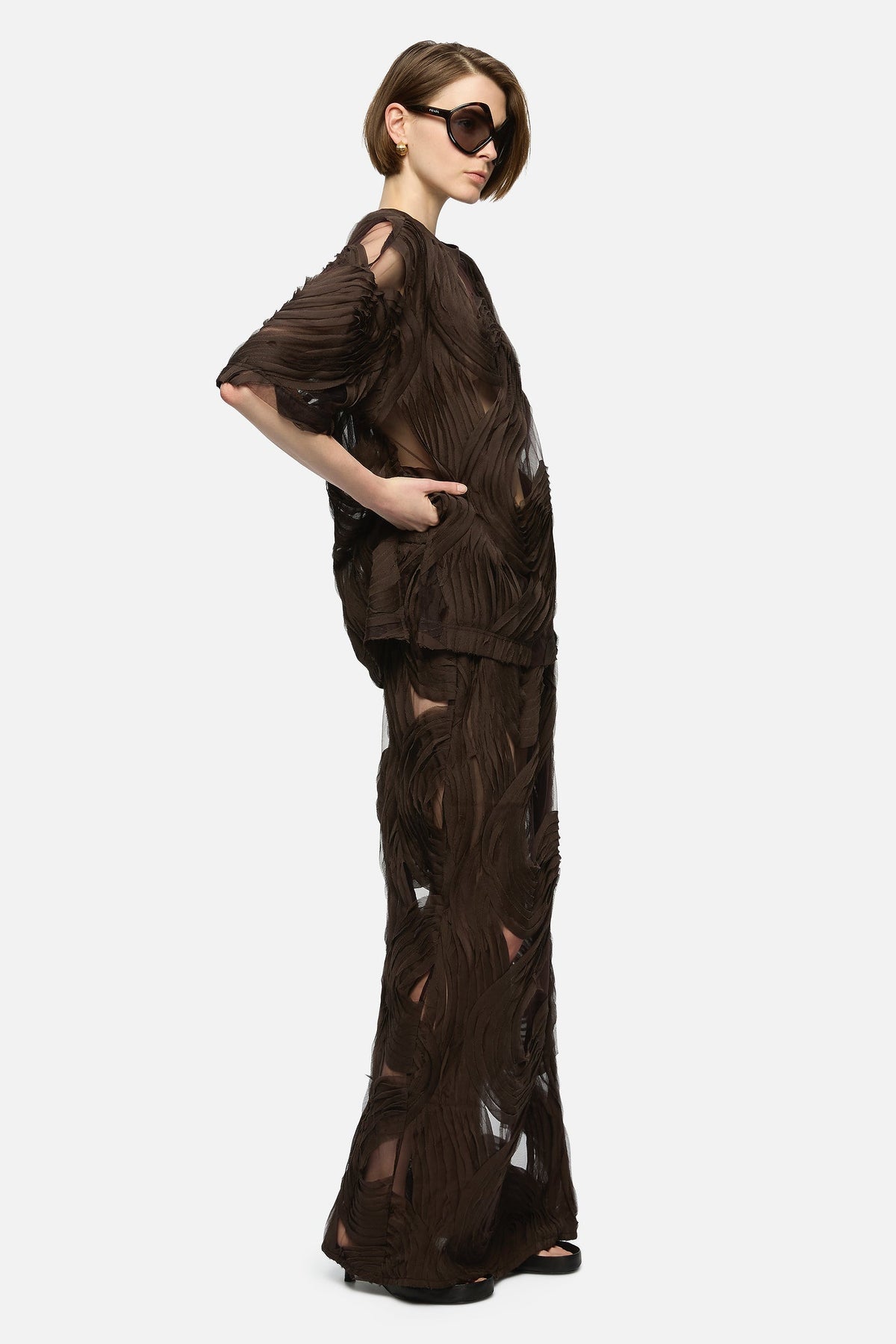 Blanca Studio Delmare Skirt (Brown)