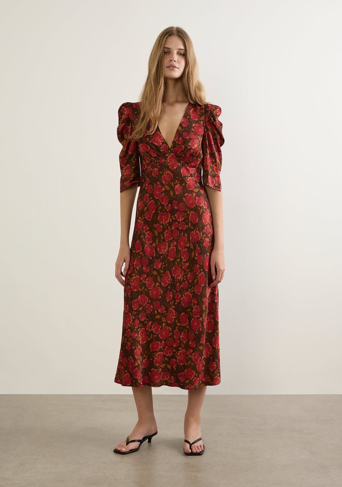 Image of Dresses. Productname: Auguste The Label Adley Midi Dress in Print colour by brand - Auguste The Label