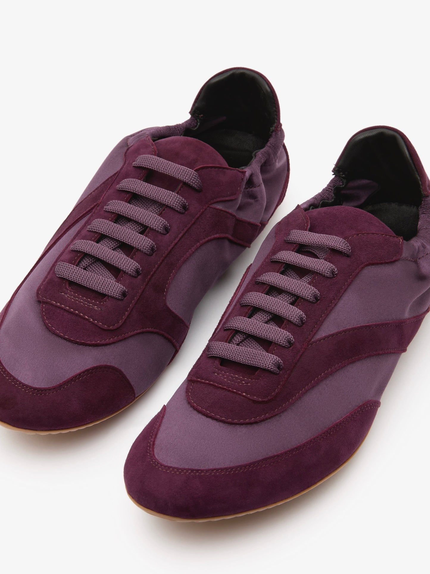 CHRISTOPHER ESBER Roadie Satin Sneaker (Maroon)