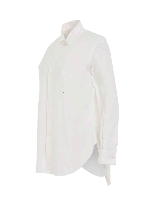 MAISON MARGIELA M Cotton Poplin Shirt (White)
