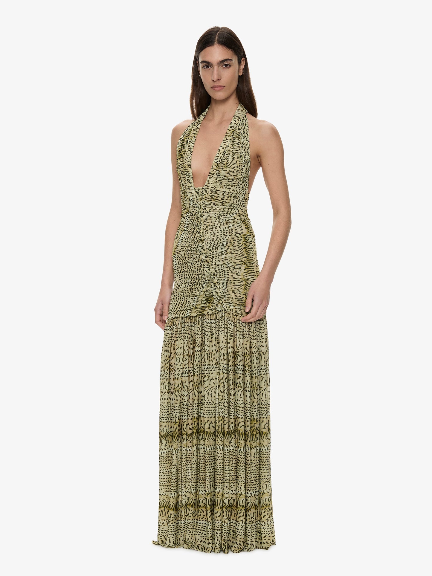 CHRISTOPHER ESBER Orion Gown (Citrine)