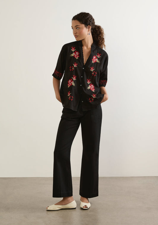 Auguste The Label Reign Blouse (Black)