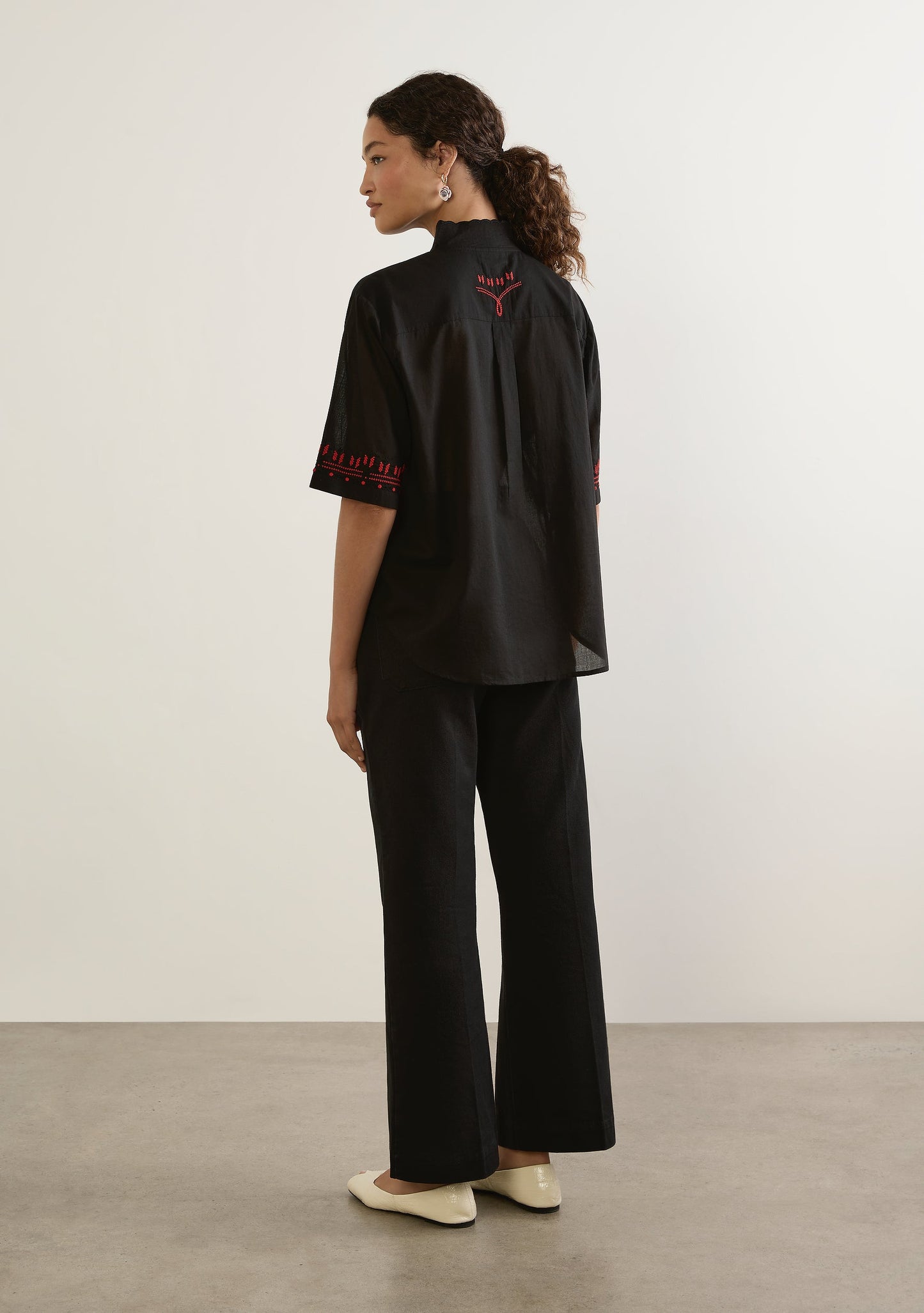 Auguste The Label Reign Blouse (Black)
