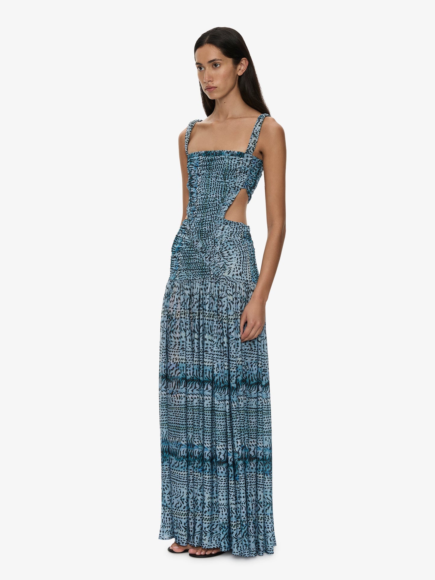 CHRISTOPHER ESBER Orion Separation Gown (Petrol)