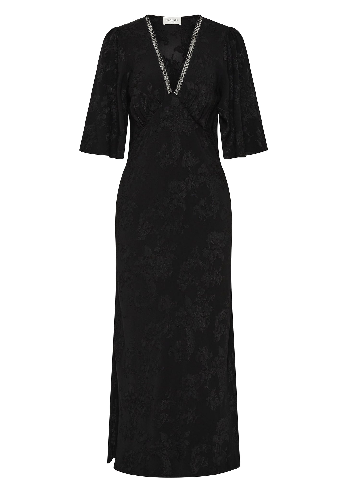 Auguste The Label Malia Midi Dress (Black)
