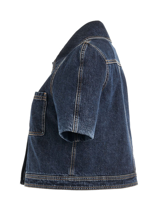 LOEWE Reproportioned Denim Jacket (Raw Denim)
