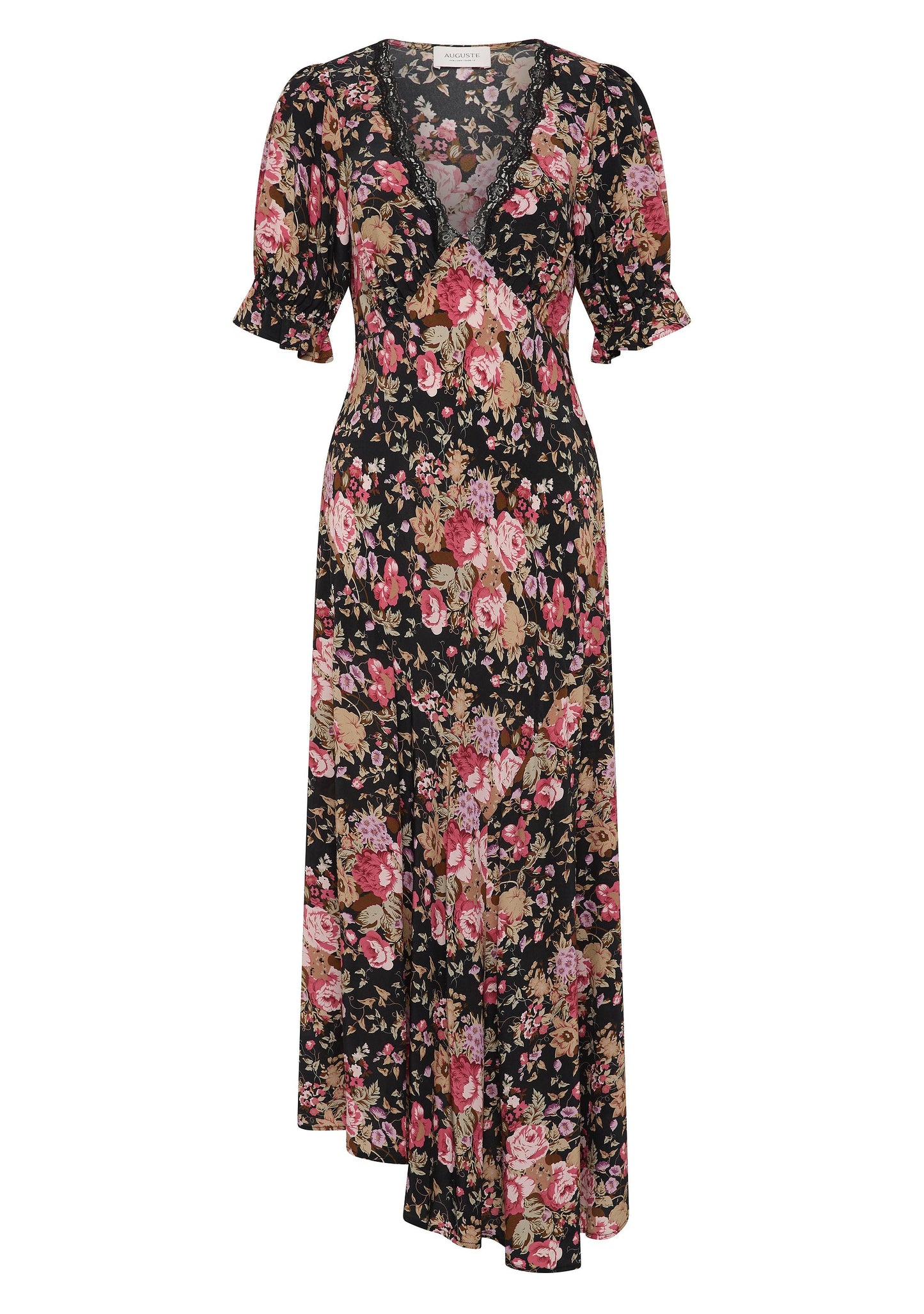 Auguste The Label Jacinda Midi Dress (Black)