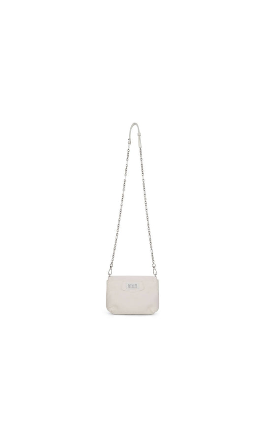 MAISON MARGIELA Glam Slam Clutch Bag (White)